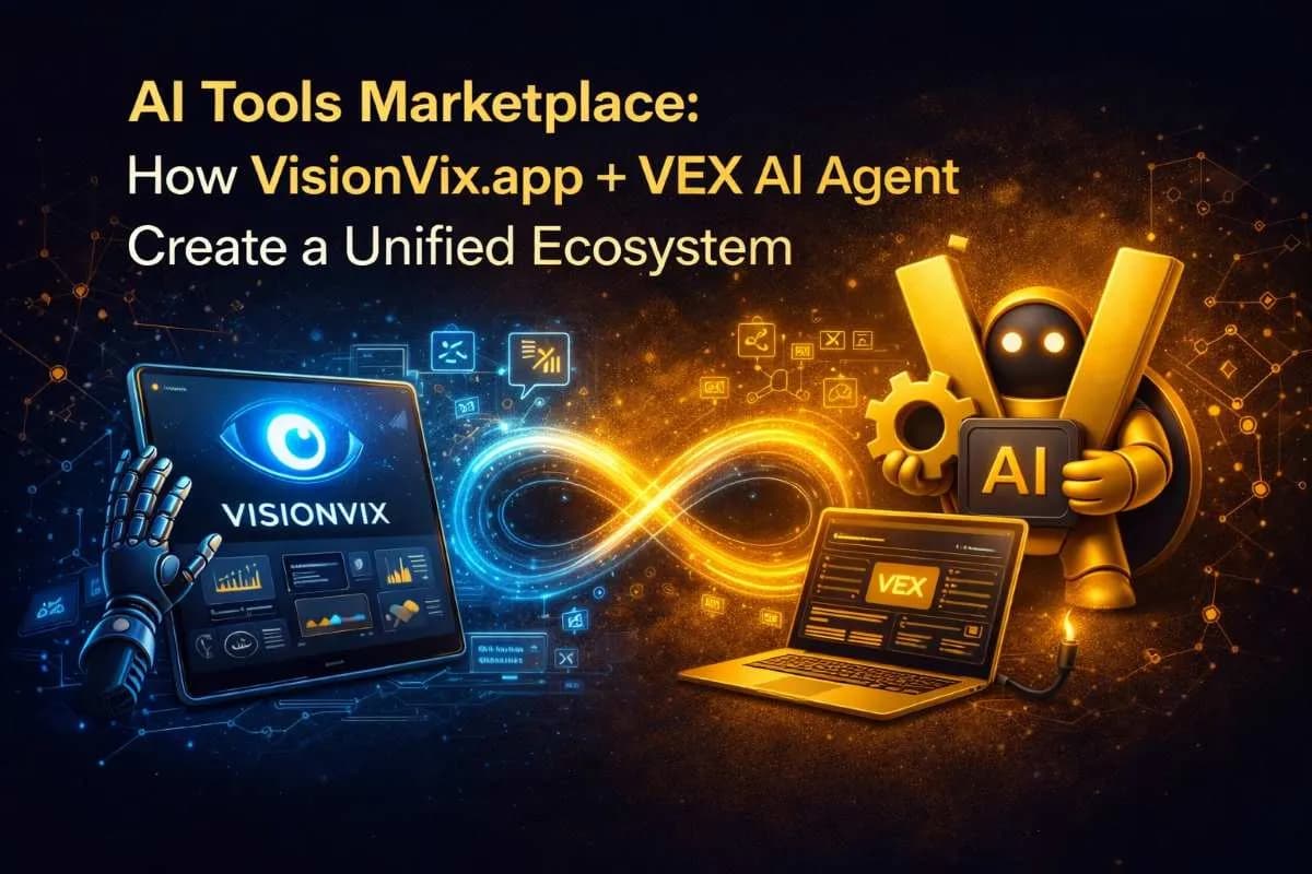 AI Tools Marketplace: How VisionVix.app + VEX AI Agent Create a Unified Ecosystem